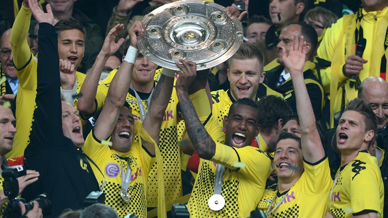 Chức vô địch gần nhất của Dortmund là vào mùa 2011-2012 Chức vô địch gần nhất của Dortmund là vào mùa 2011-2012